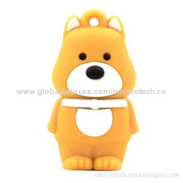 8GB Cartoon USB Flash Drive with PVC Case